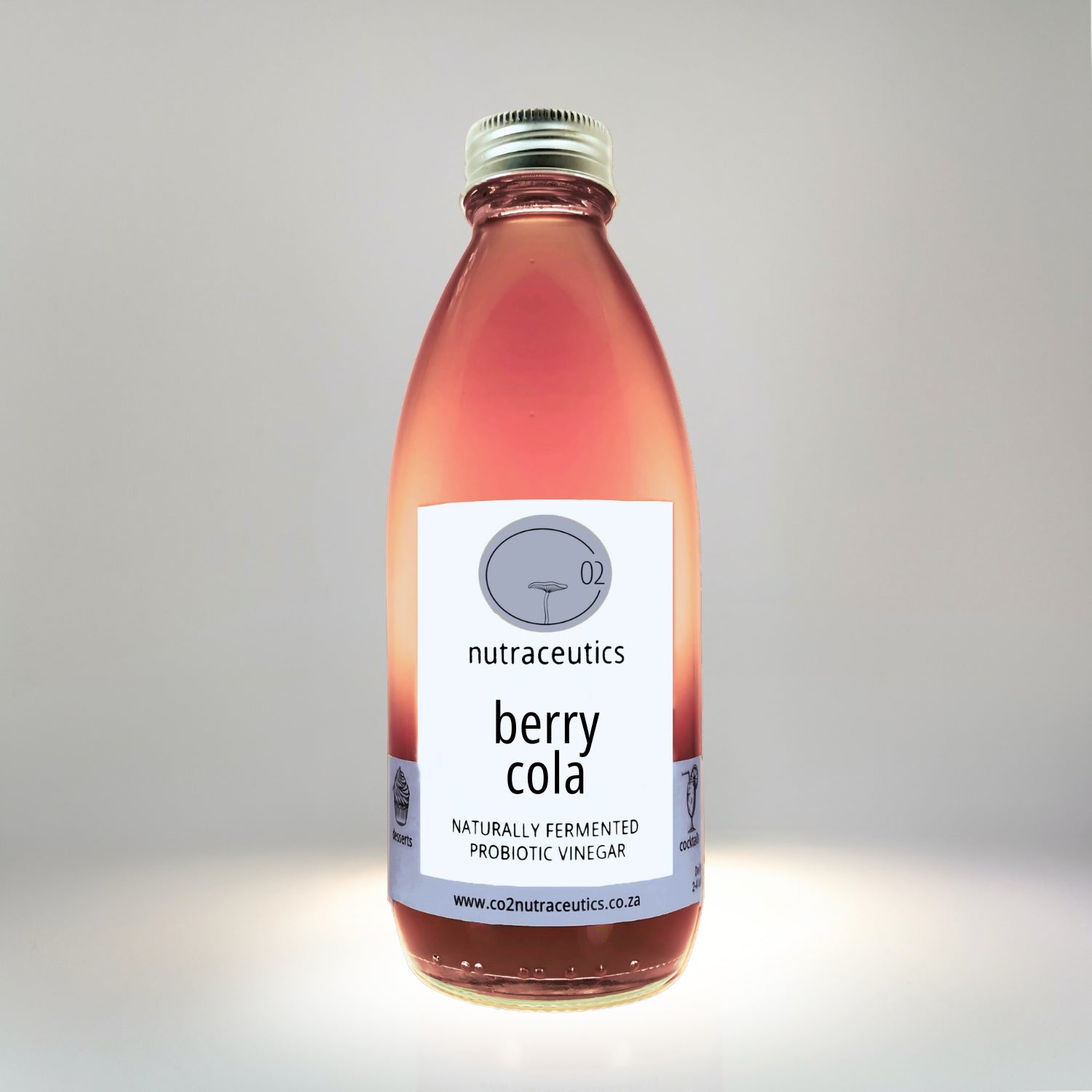 Berry Cola Probiotic Vinegar | Gut Health Tonic SA – Co2 Mushrooms